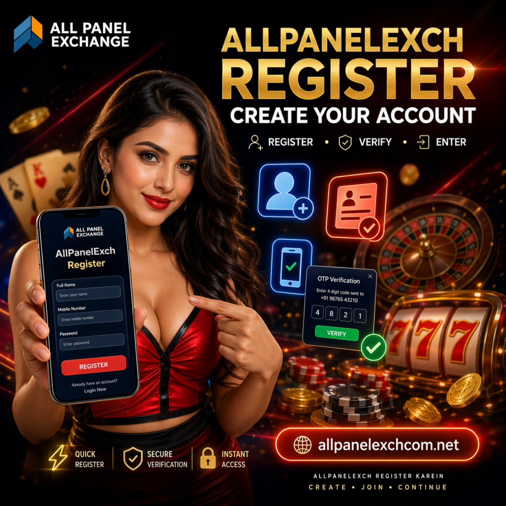 AllPanelExch register page secure and fast account signup process